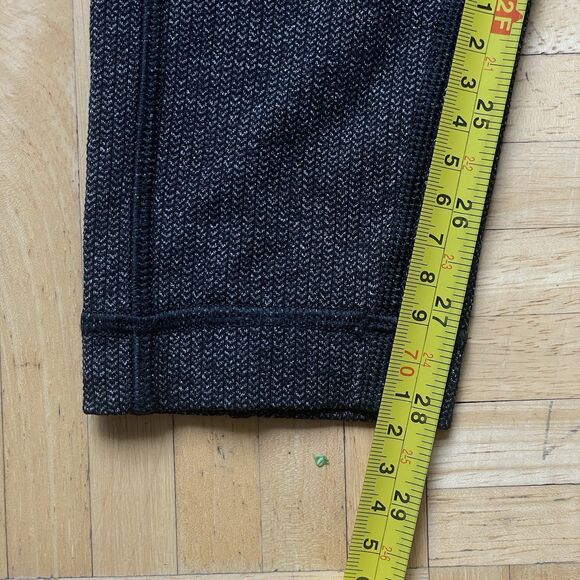 Lululemon Speed Tight V Leggings Womens Size 6  High Rise Grey Herringbone - Picture 10 of 10